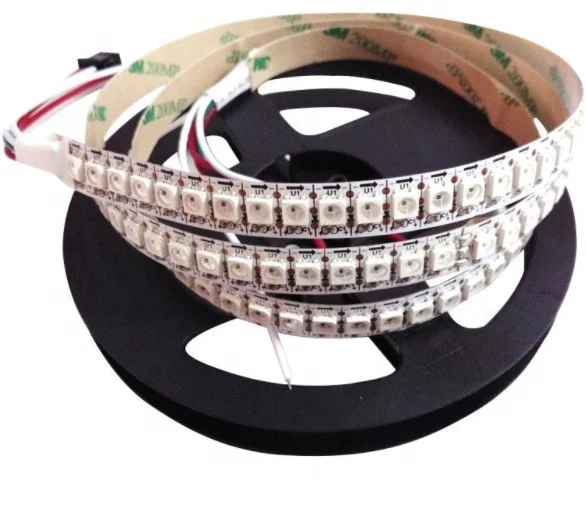 IP67 Waterproof Wholesale 144/m WS2812B Pixels LED Strip WS2812 LED Light RGB LED Strip Digital Dream Color LED Tape