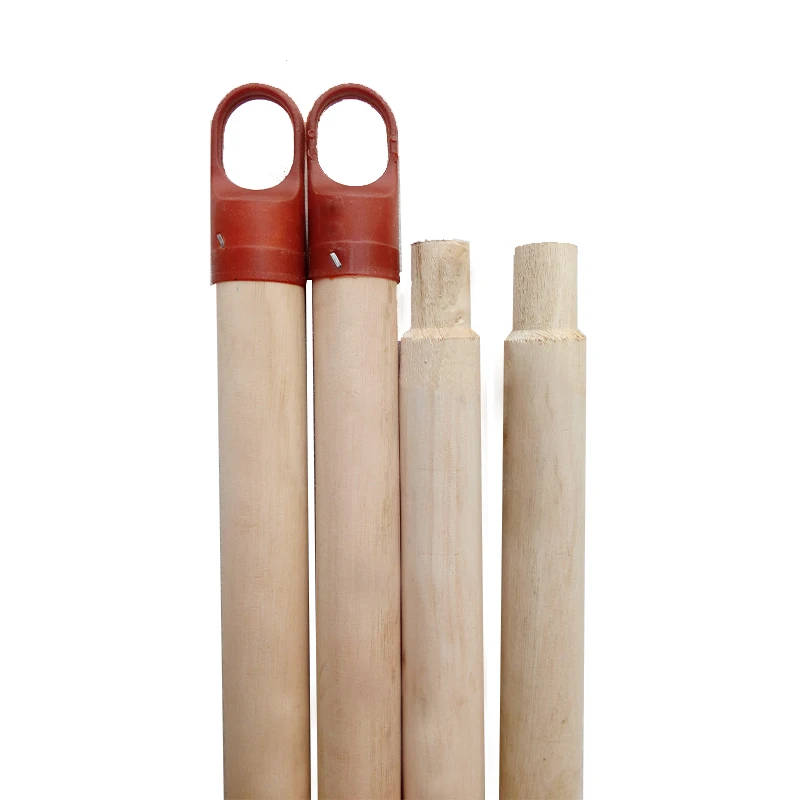 Less Than 1 Dollar House Cleaning Tools 120*2.2cm Broom Handle Natural Eucalyptus Wooden Mop Stick