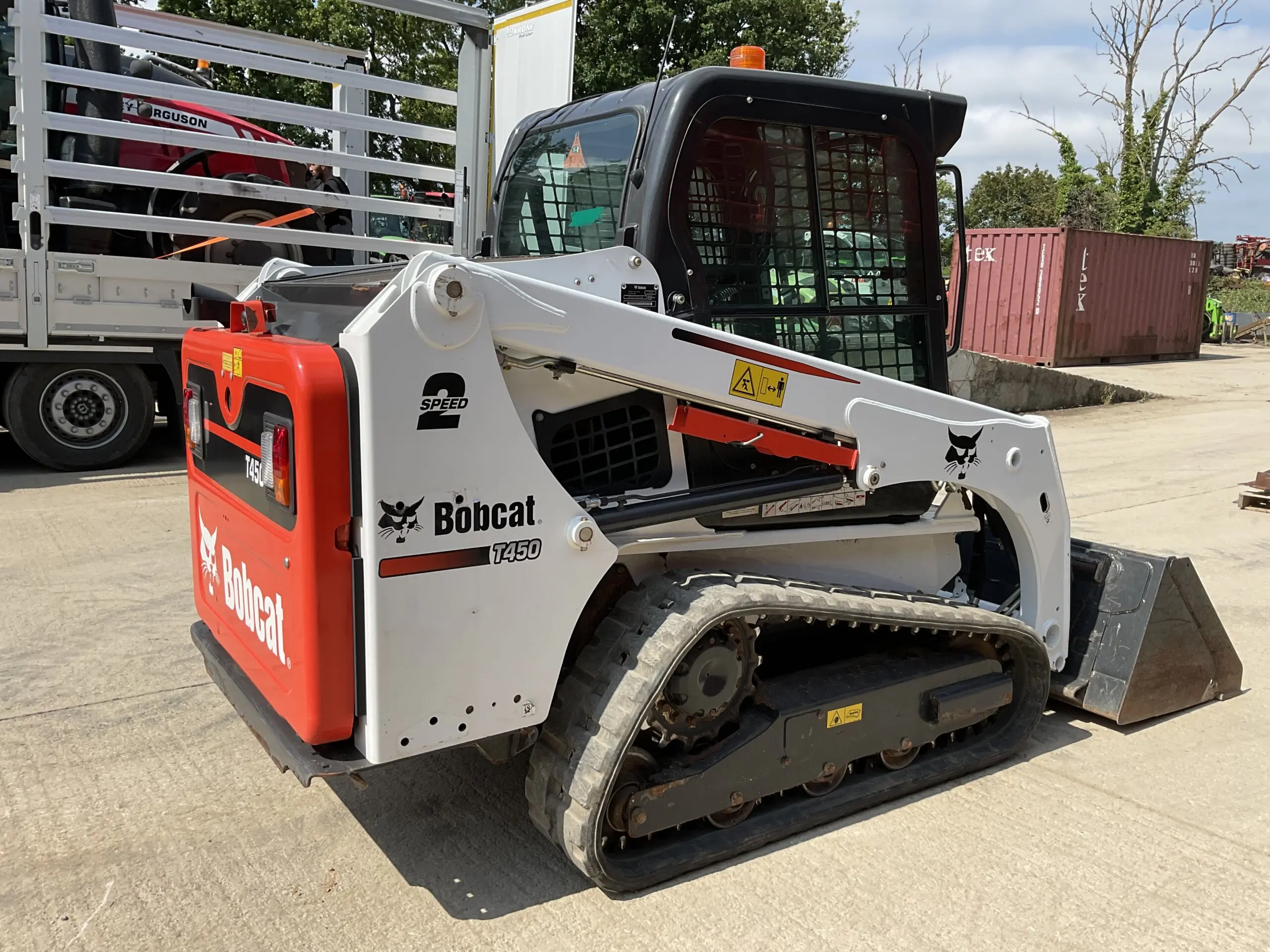 Cheapest Fairly Used Construction Machinery 2021 BOBCAT T450  Mini skid Steer Bobcat Loader T450 For Sale