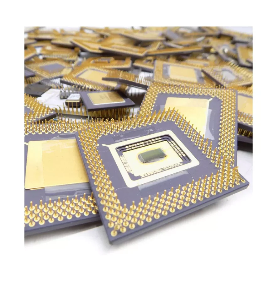 Hot Sale New Arrival Gold Ceramic CPU Scrap High Grade CPU Scrap, Computers Cpus