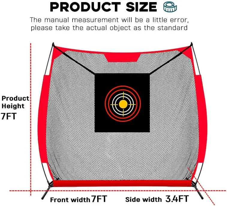 GN11B Mature Lifelike Home Golf Net And Mat, Practice Net Golf, Golf Net Wholesale From China