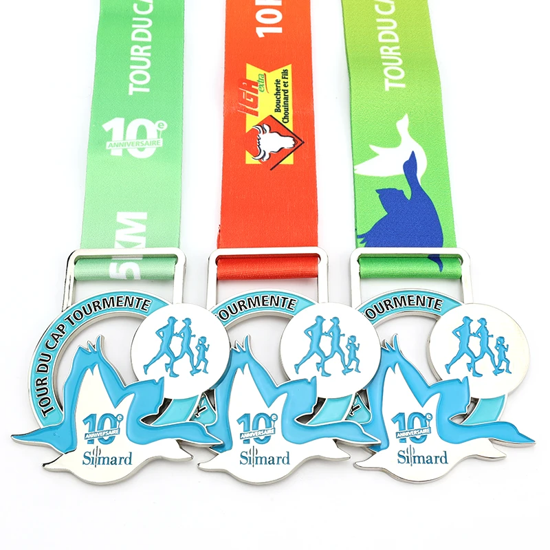 Производитель бесплатный дизайн индивидуальный марафон для детей веселые спортивные награды сувенирные медали