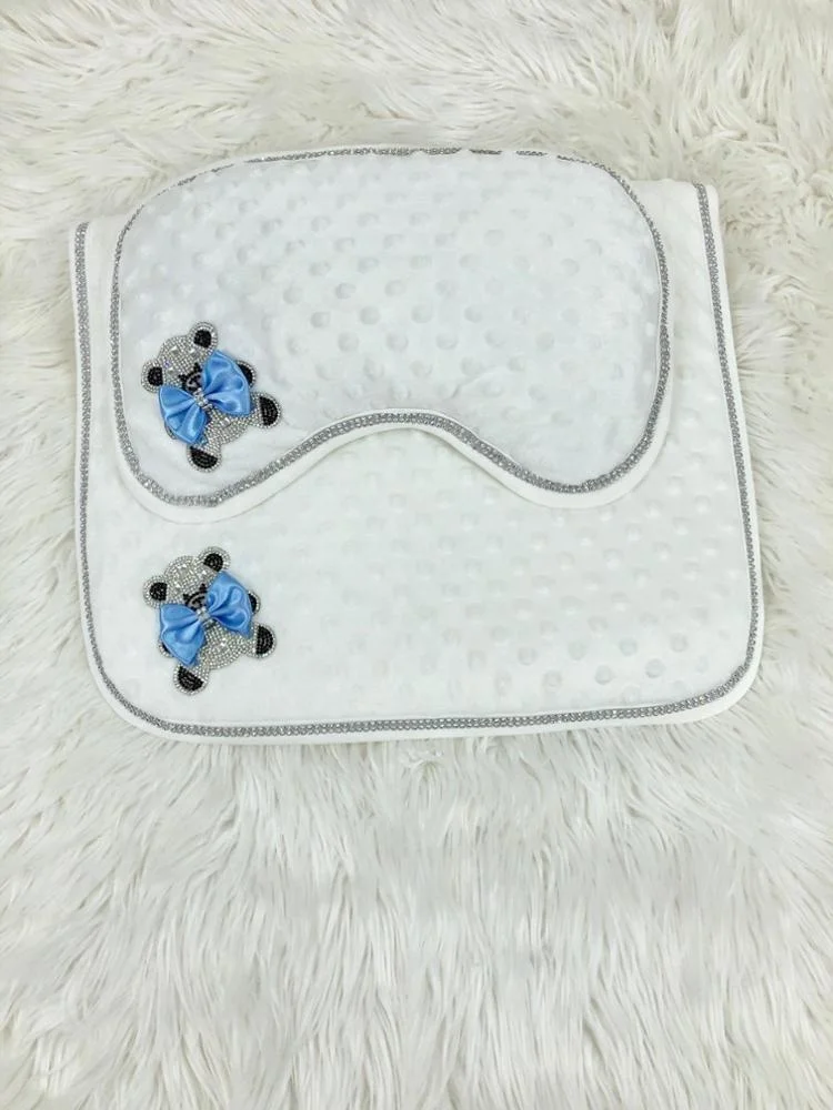 Wholesale Custom Modern Luxury Style Portable Newborn New Design High Quality Blue Small Bed For Baby  Lux Portatif Baby Bed