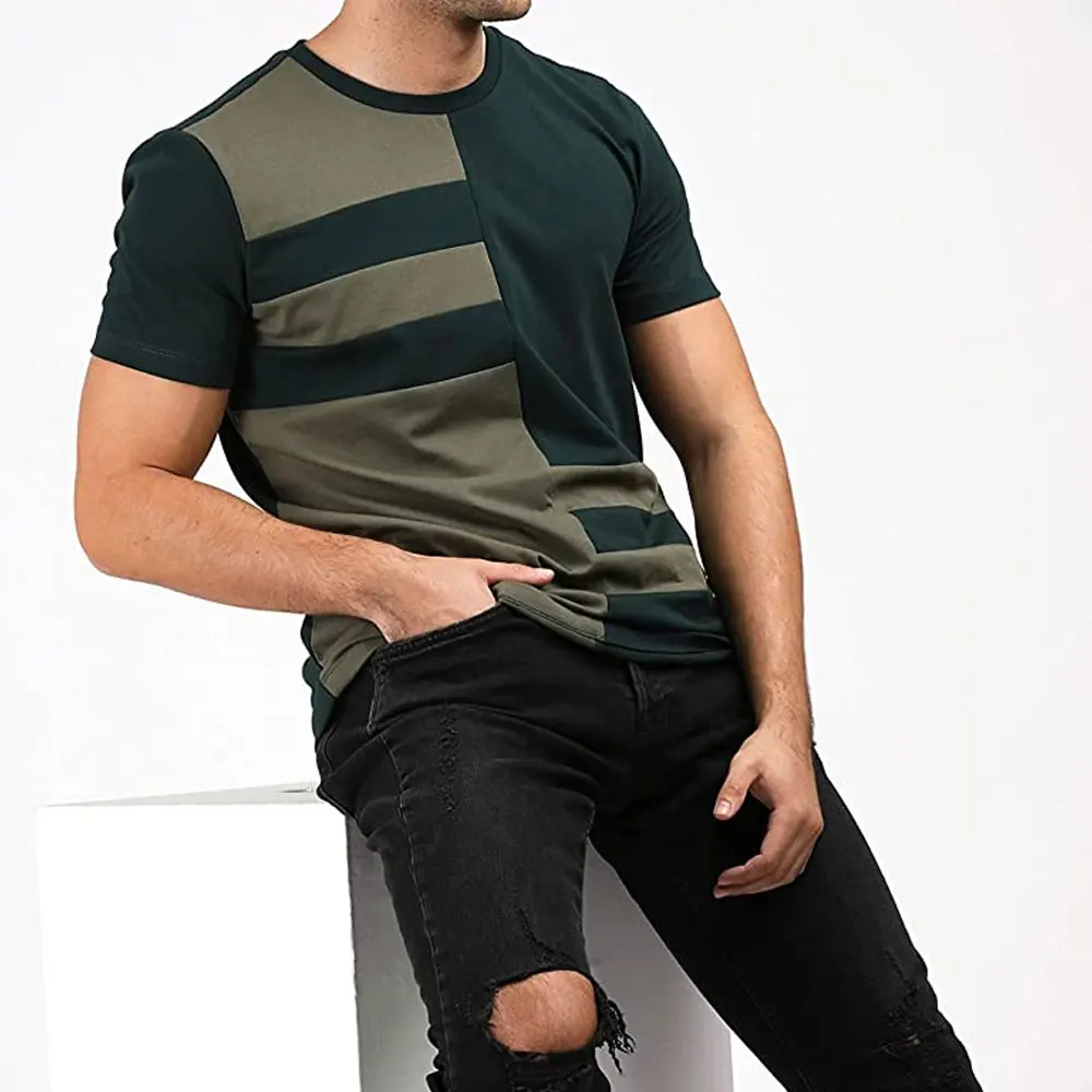 Factory Wholesale Price Fashionable Casual Wear Short Sleeve Cotton Men t Shirt / Custom Made Men t Shirt