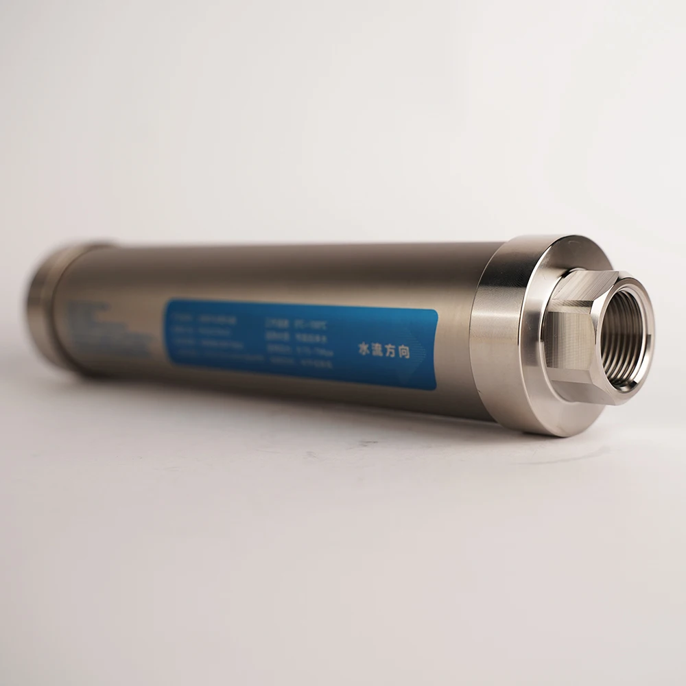 IPSE Hard water descaler water softener inline pipe installation