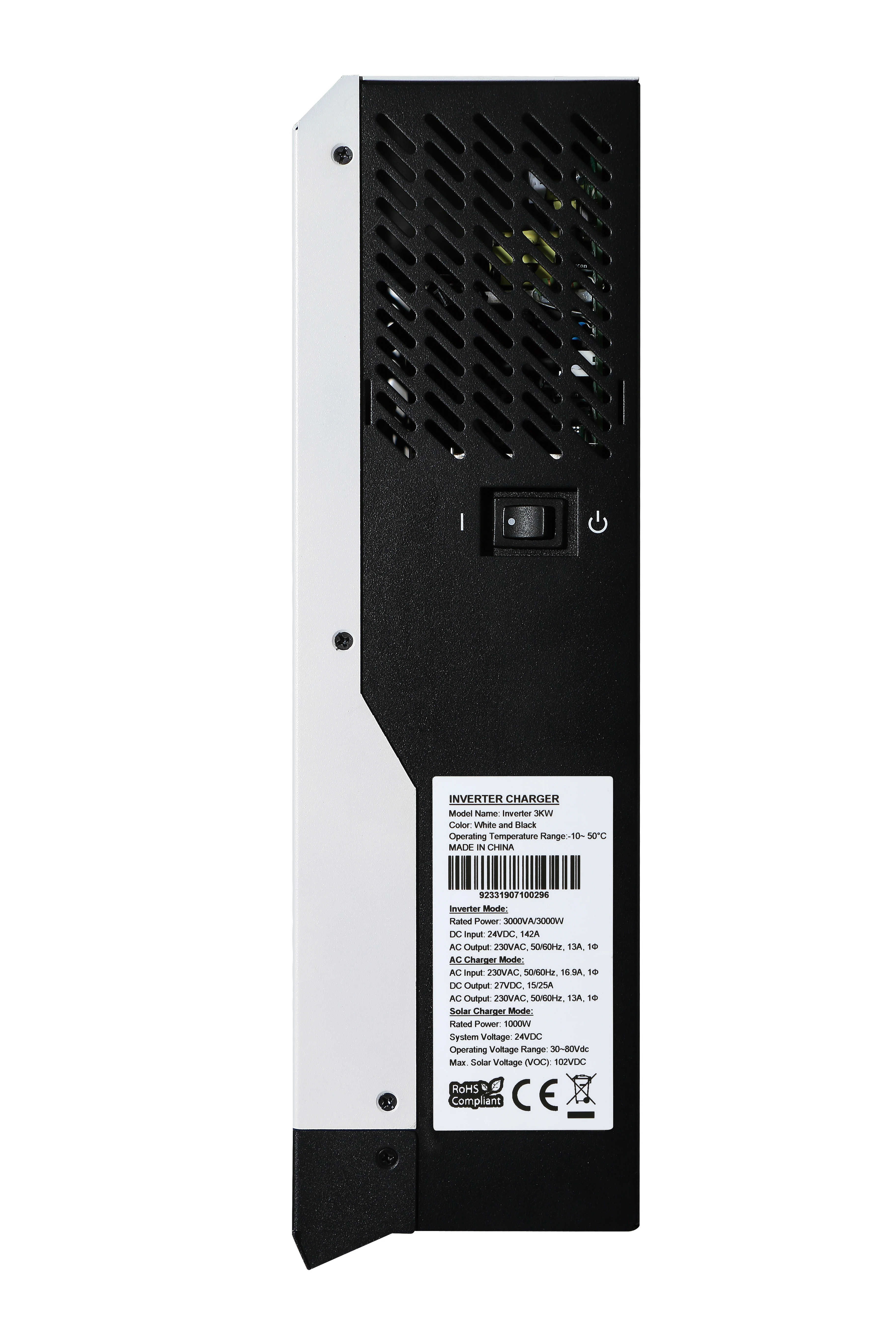 Ouyad Off grid HY5032VPN  High frequency  Hybrid Solar Inverter 5kVA/5kW/48VDC Pure Sine Wave  Built in PWM