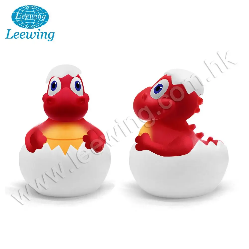 Festival Gift Rubber Duck Squeaky Chinese Dragon Boat Bath Duck