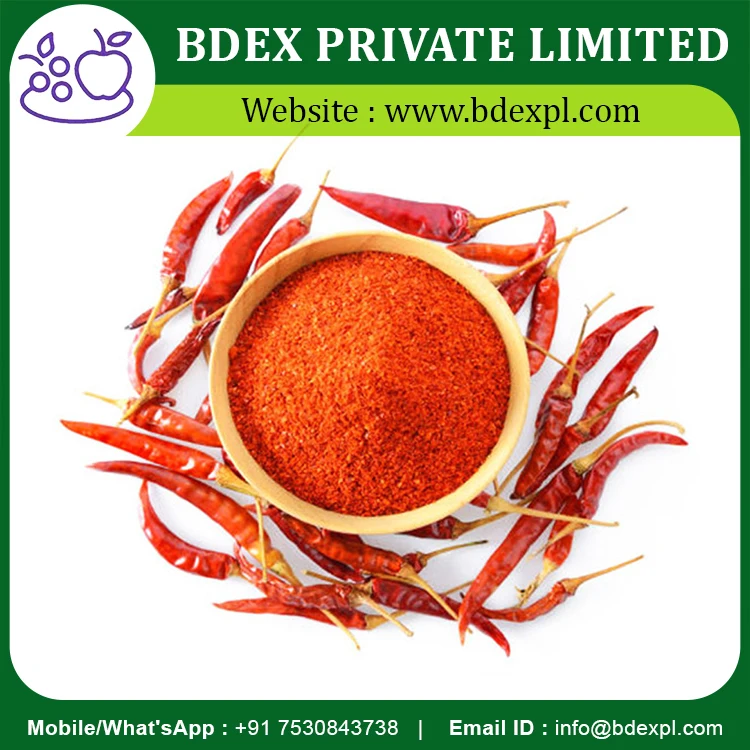 Indian Spicy Dried Organic Dry Red Chilli Powder At Affordable Price