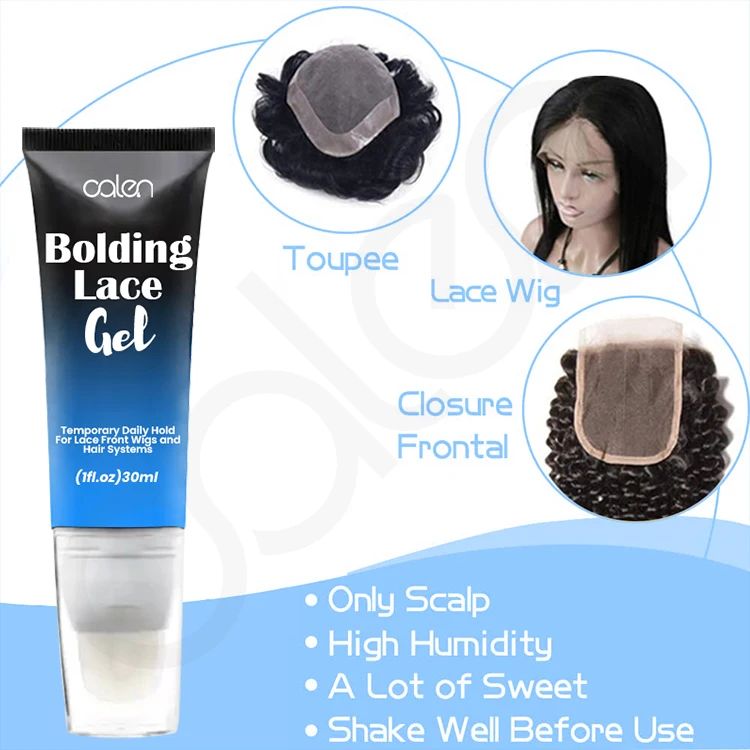 Wholesale OEM Easy Application Wigs Holding Gel 30ML Bonding Glue Hair Gel Waterproof Bond Gel