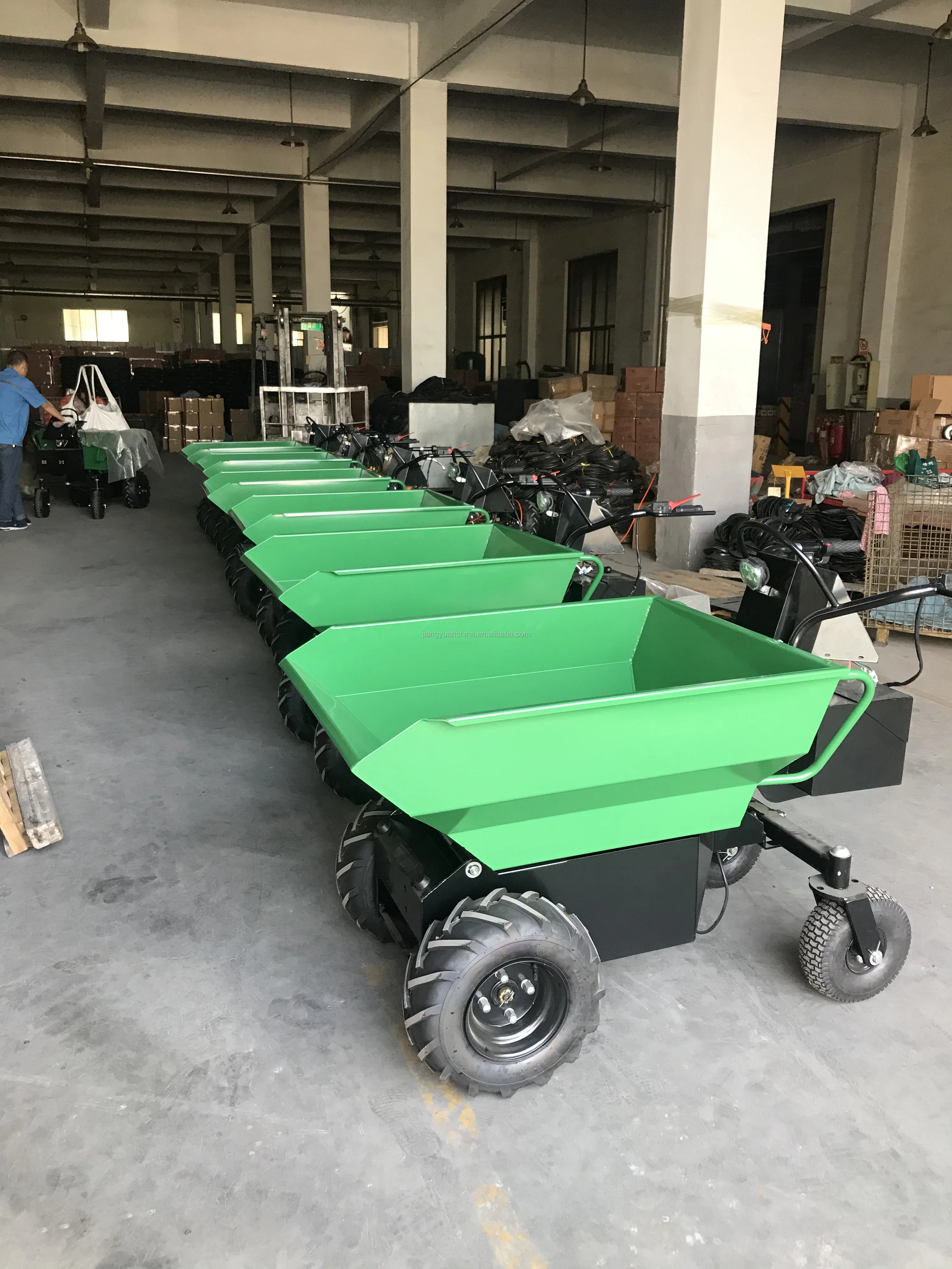 500kg Electric Mini dumper Mini track dumper