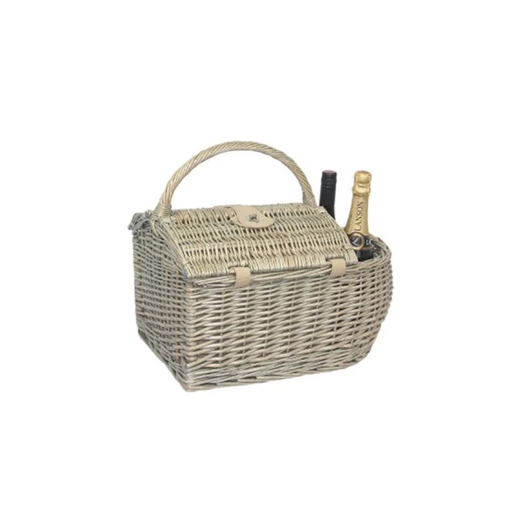 Decorative Garden Wicker Basket With Natural Finishing Oval Shape High Quality for Storage & Organization Wholesale Price