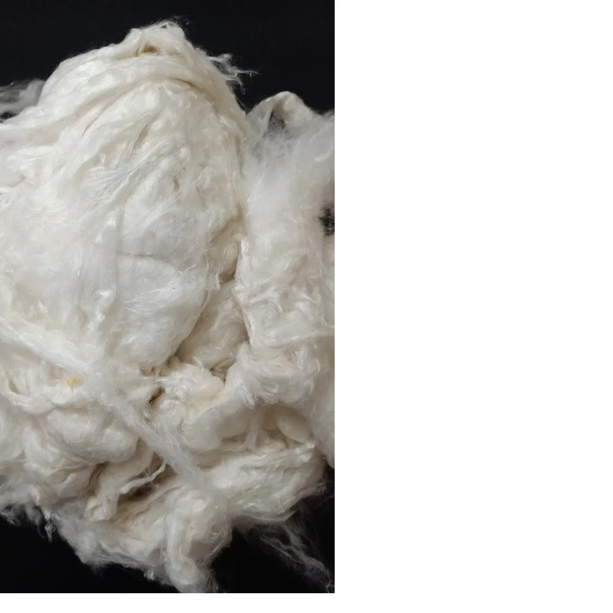 custom made natural 100% Mulberry Silk Web made from 100% silk fiber ideal for textile artists for dyeing and shipping