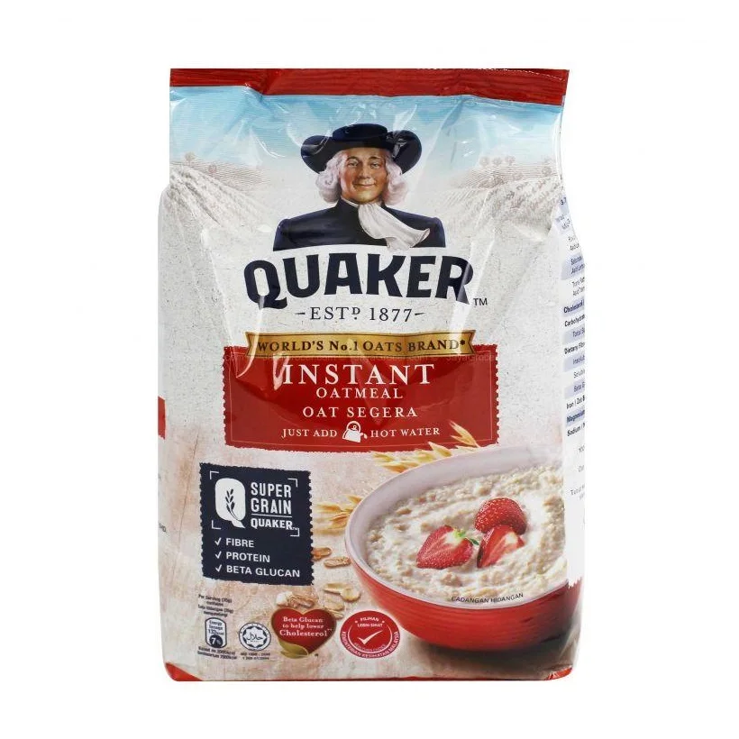 QUAKER CEREAL WHITE OATS TIN 500 GM wheat grain Oats