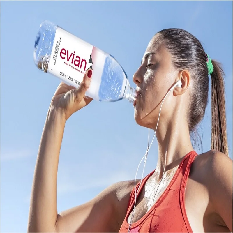 Purchase Evian Natural Mineral Water Evian Bottled Water at wholesale price 24/7 .