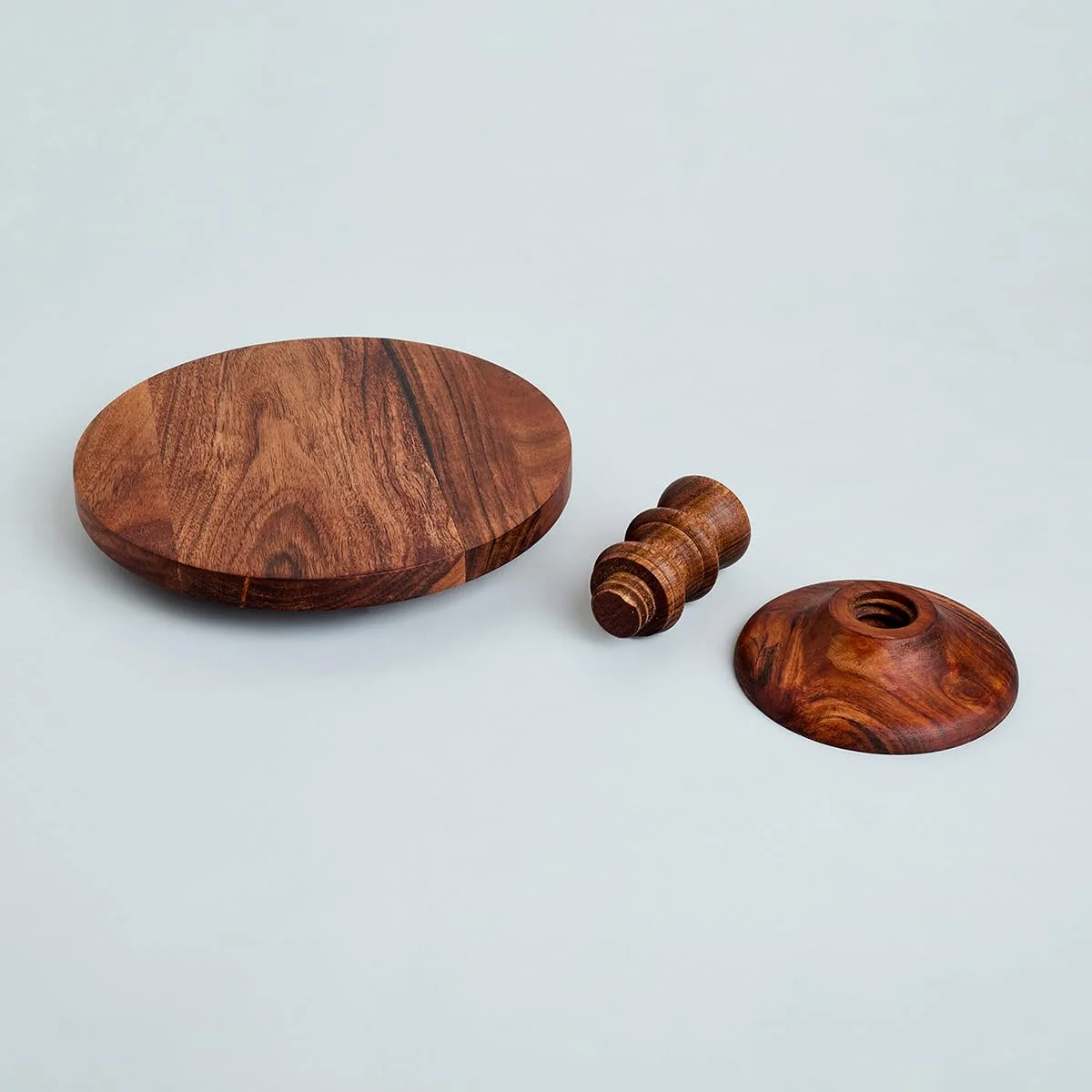 Premium Fully Wooden round Cake Stand High Quality for Elegant Displays at Weddings Birthdays Anniversaries Special Events