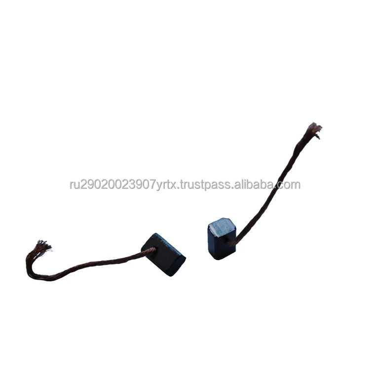 Carbon brush 961 4x5x7.5 for engine heating fan best quality from manufacturer hot sale carbon brush electric