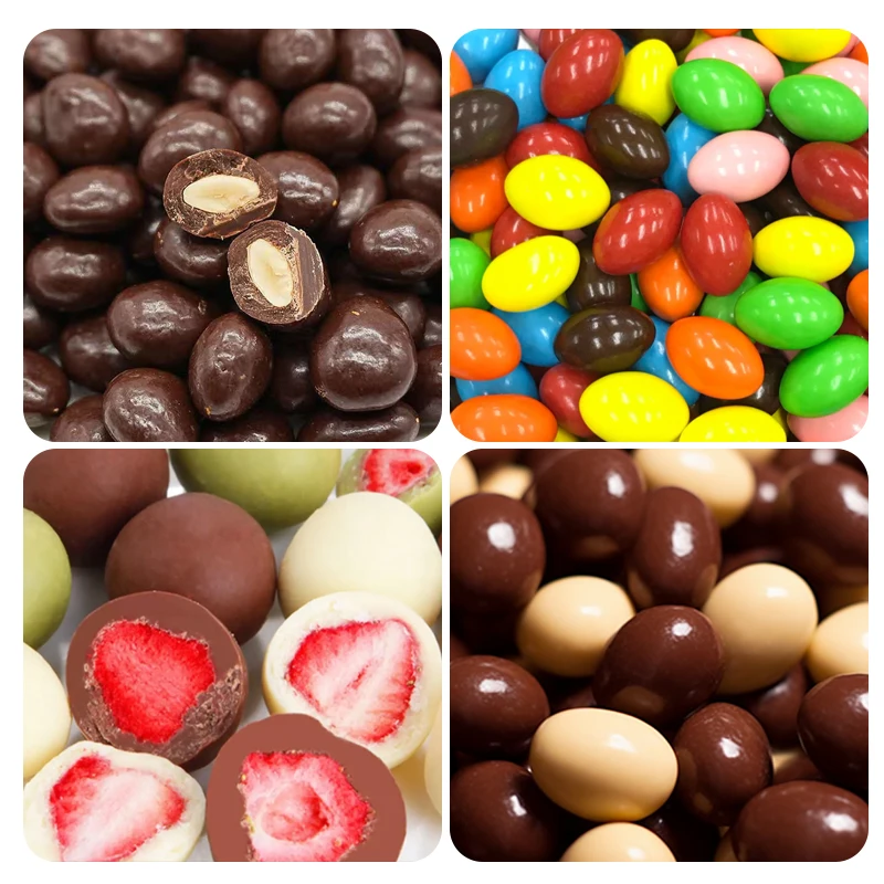 Gusu Automatic chocolate polishing machine sugar coating machine