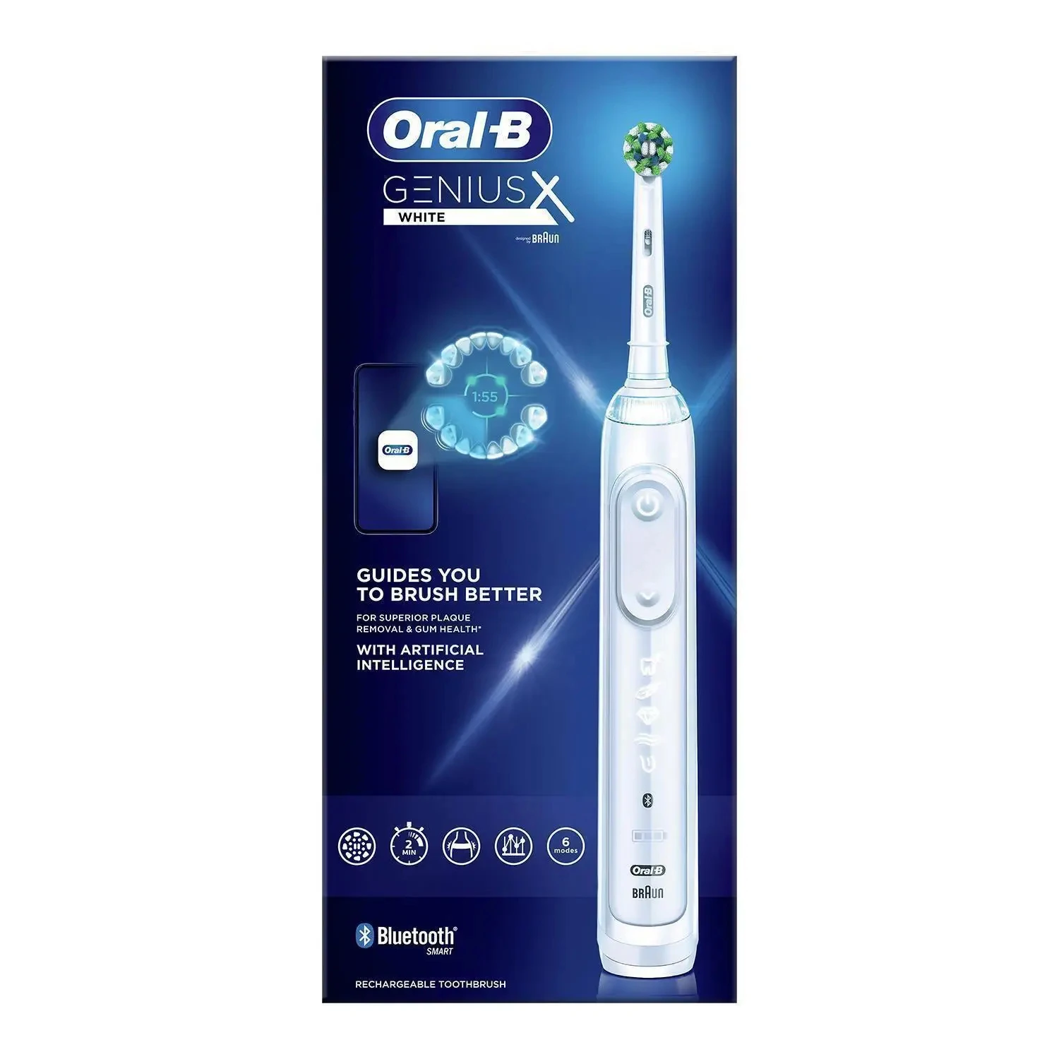 guarantee wholesale exporter Oral-B Genius X Bluetooth Smart Rechargeable Toothbrush cheap price online