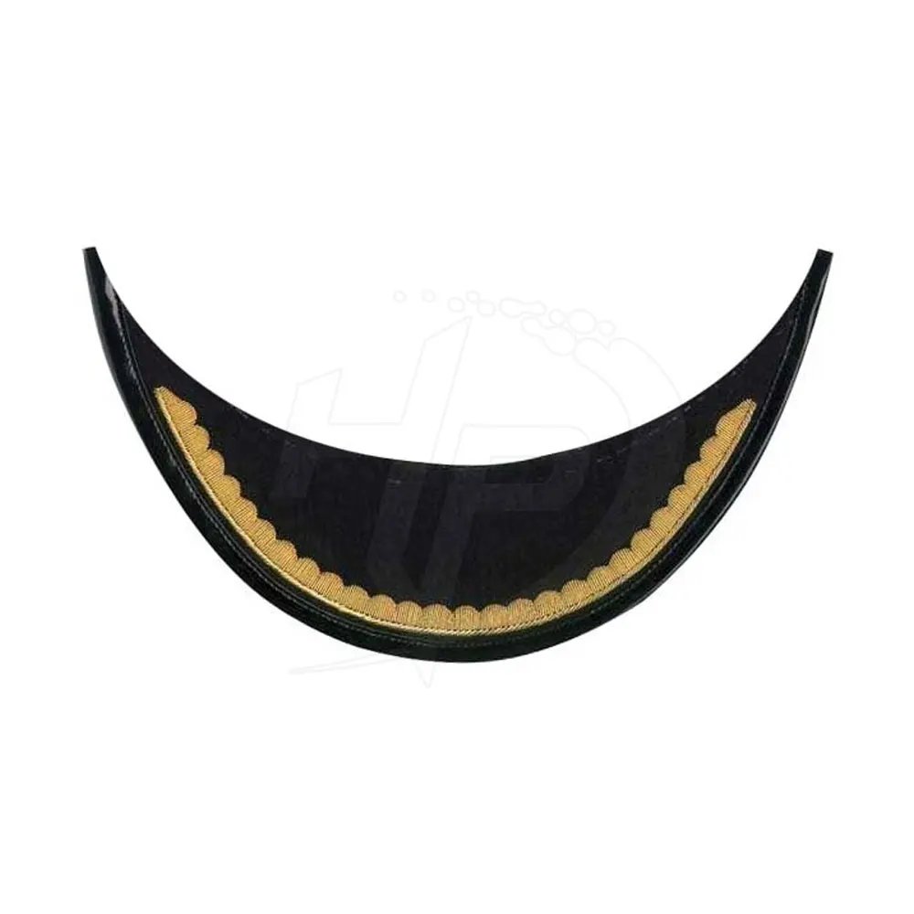 Bullion Visors & Peaks for Peaked Hats Custom Made Bullion Peaks