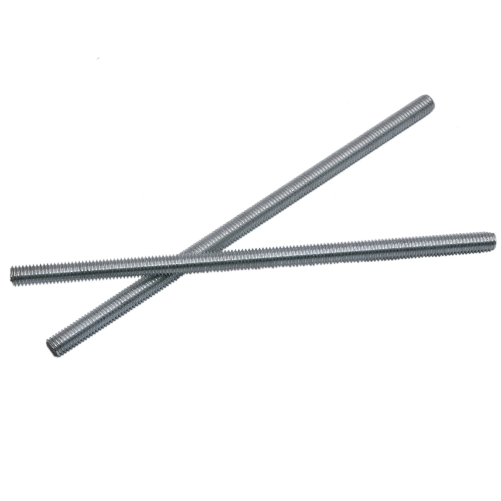 High quality threaded rod 1m 3 galvanized DIN975 OEM custom heavy construction boom full threaded screw