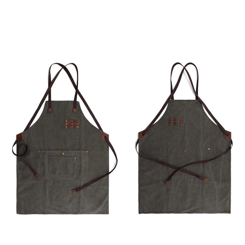 Premium Quality Barber Apron |  Barber Salon Hairdressing Tools Scissors Combs Brush Clippers Holder Apron Custom Logo