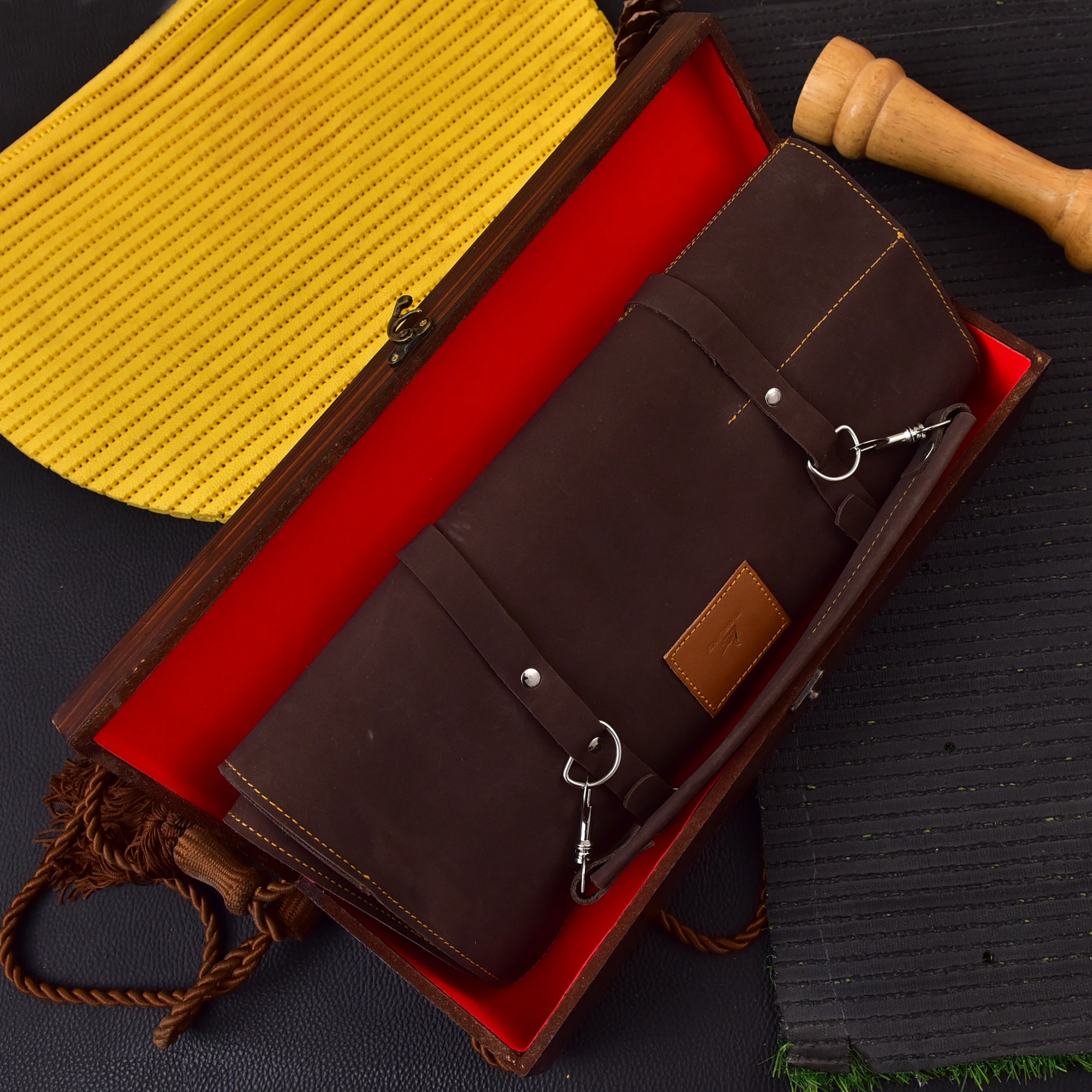 wholesale Chef Cooking VG10 67layers Japanese Kitchen Knives Damascus Knife Set Blue Resin Handle Damascus Steel Knife