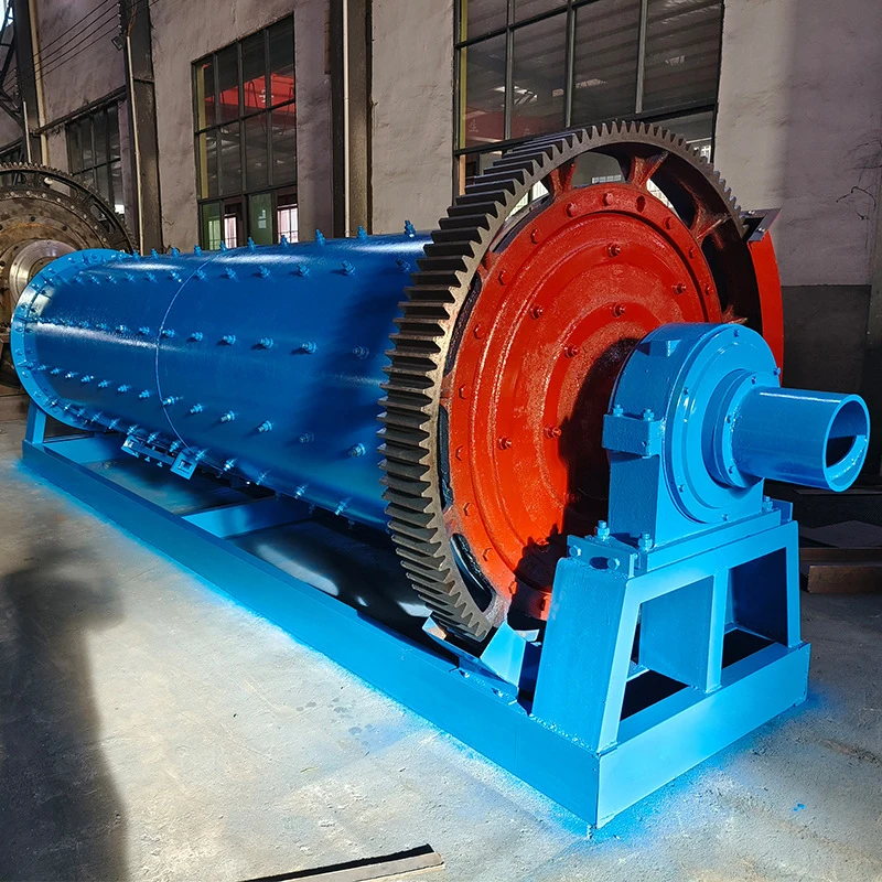 Automatic China ball mill manufacturer, continuous building materials  crushing equipment, horizontal drum stone powder machine