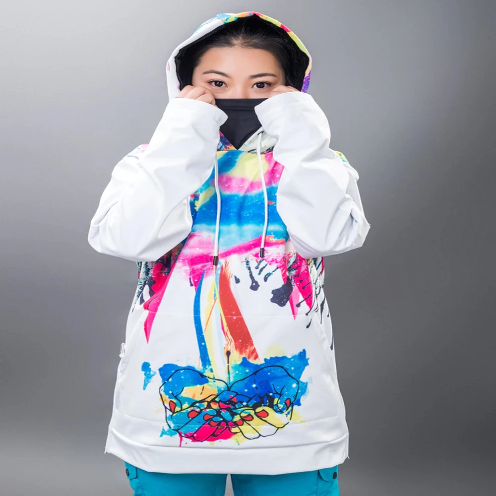 Top Quality Wholesale OEM Service Pullover Hoodies Plus Size Tall Oversized Snowboarding Waterproof Jacket Waterproof Zips