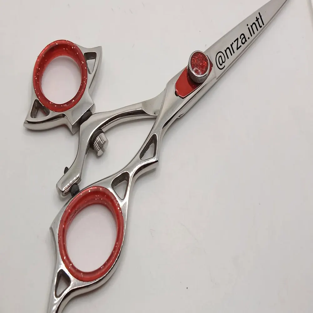 barber scissor saloon beauty kit scissor set with razors black beauty saloon kit personnel kit hair cutting home use