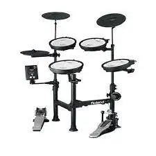 Original ROLAN-D TD-1KPX Portable V-Drums, Monitor, Bag and Roland Drum Mat.