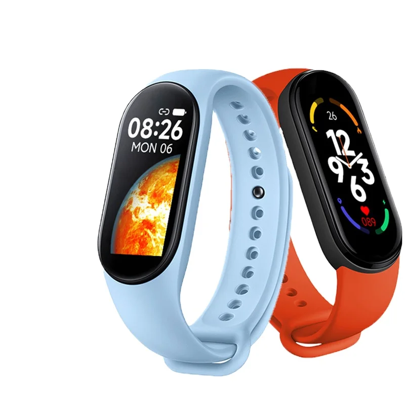 M7 Smart Watch Men Women Dynamic Display Screen All Day Sport Tracker Call Message Reminder Daily Waterproof Digital Wristwatch