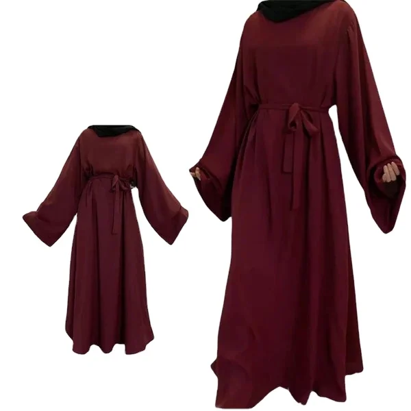 2024 Elegant Turkey Women Maxi Evening Dresses With Rhinestone Luxury Dubai Robe Gown Maxi Dress Muslim