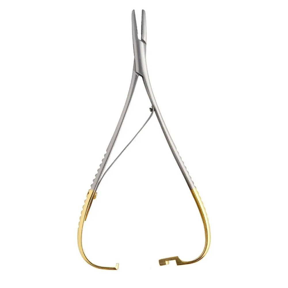 High Quality Dental Surgical Mathieu Needle Holder TC Tip 17cm Mathieu Plier orthodontic Surgical Instruments
