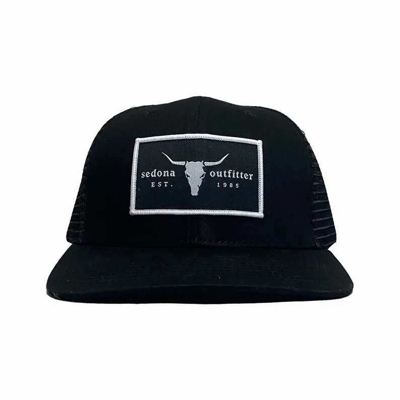 OEM Custom Woven Patch Logo High Quality Trucker Hats Mesh Back Snapback Caps Adjustable Sport Fashion Item  By Injae Vina