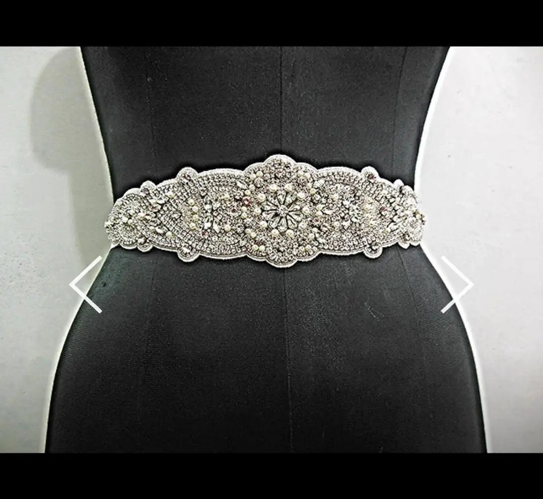 Unique Collection Glamorous Beaded Belt for Women Enhance Your Evening Attire With Sparkle for Worldwide Supply in 2024