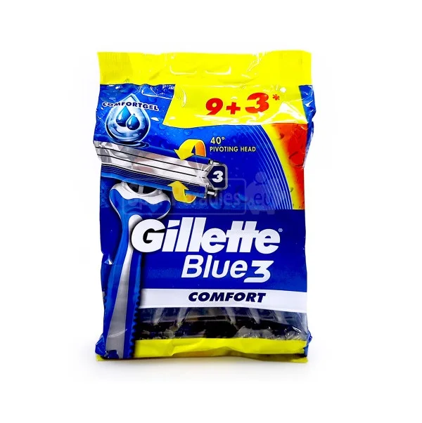 Gillette синяя бритва 2 плюс сумка 10 + цена в Саудовской Аравии