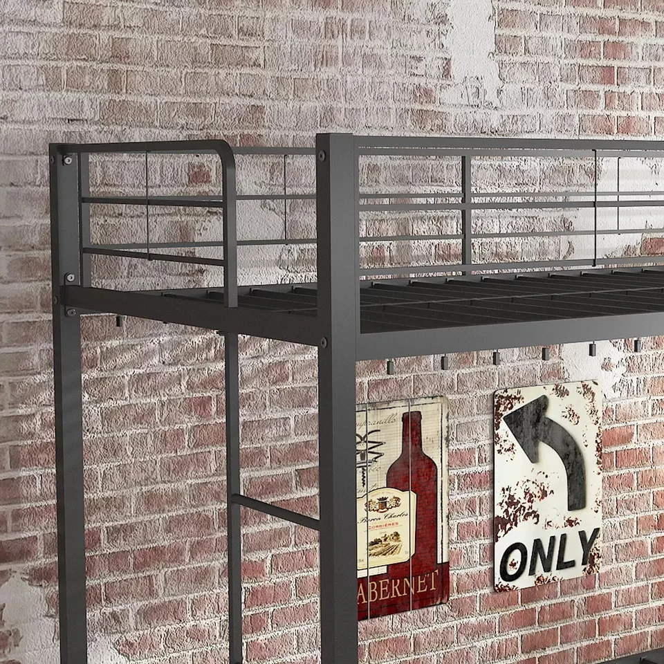 Sale Dormitory Iron Bunkbed Double Metal Steel Bunk Bed Frame for Adults