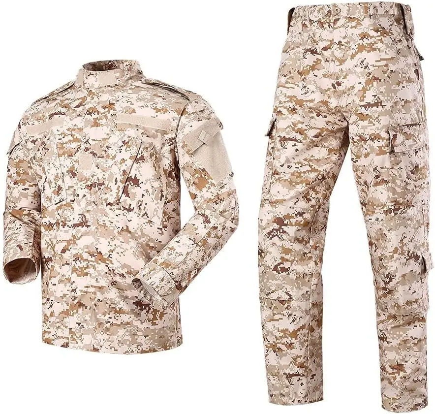 Custom wholesale Workwear Jacket Outdoor Hunting Woodland Camo Uniform Camouflage Suit Tactical Uniform