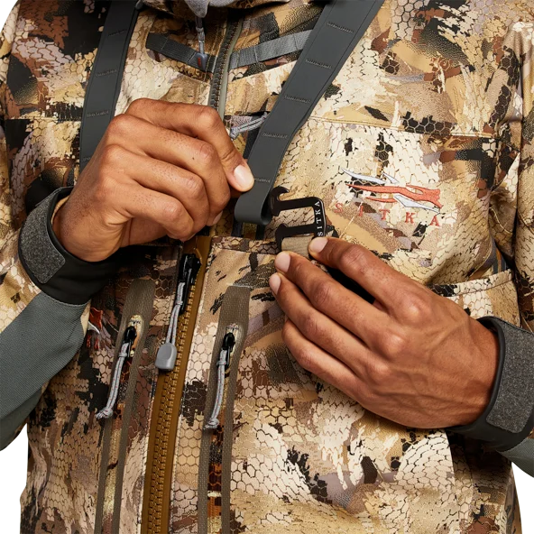 Breathable Camo Hunting Waders With Front T-ZIP And Remove Cotton Liner