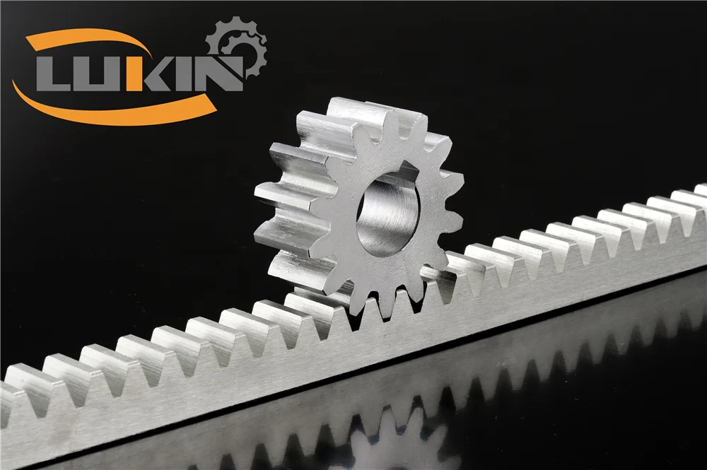 2024 High Precise Customized Metal Forging Pinion M6 module Spur Helical Gear Rack For CNC Lathe Machine