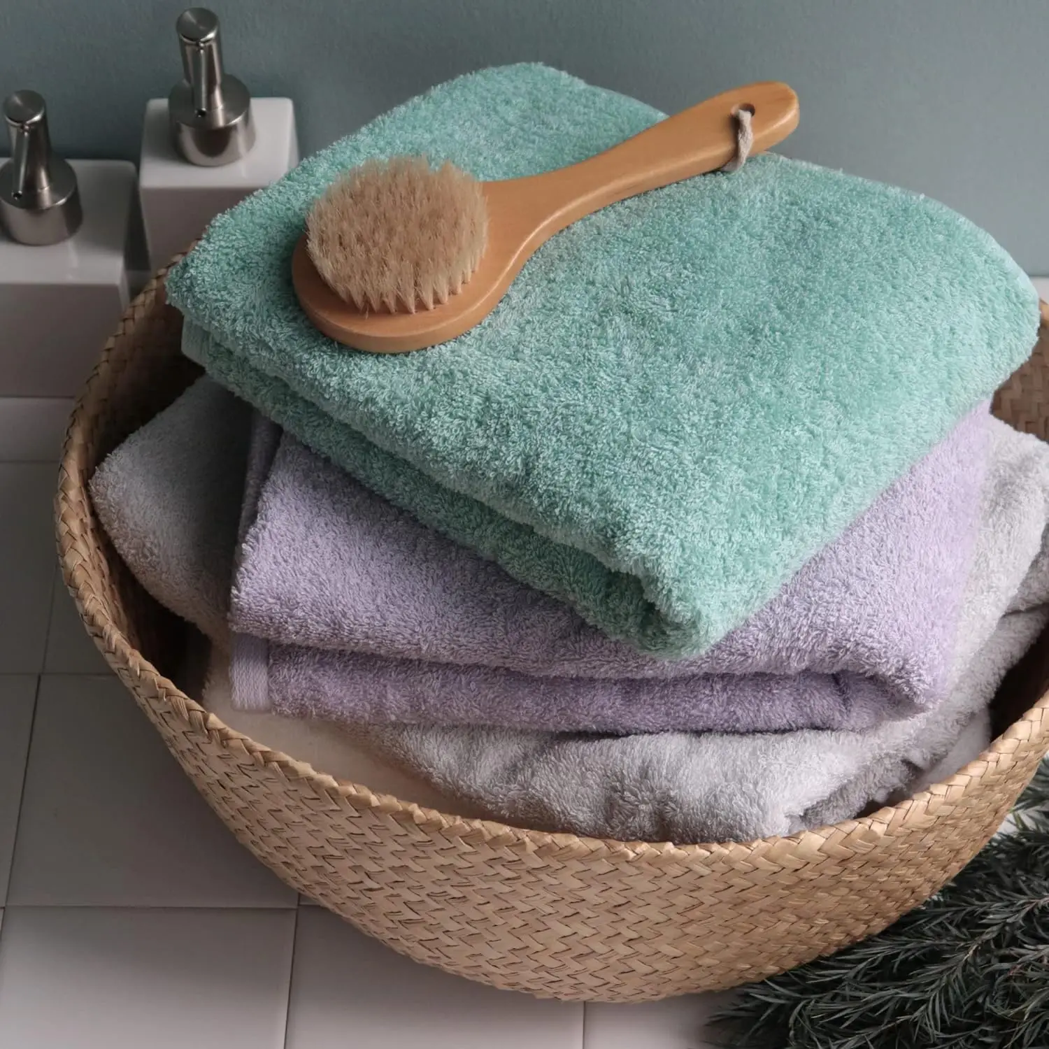 [Inventory Clearance] Cotton Washcloth made in Japan 100% 34cm*34cm 45g 350GSM light soft touch quick dry home use White