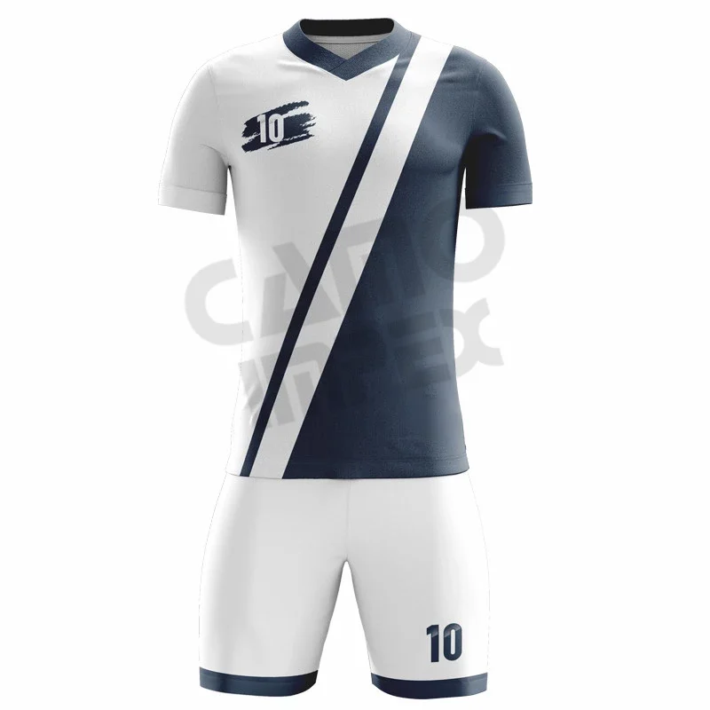 Men Custom New Soccer Jersey Set Uniforms Jersey Sublimation Set Kids Football Shirts Sports Uniform Training Suit For Men