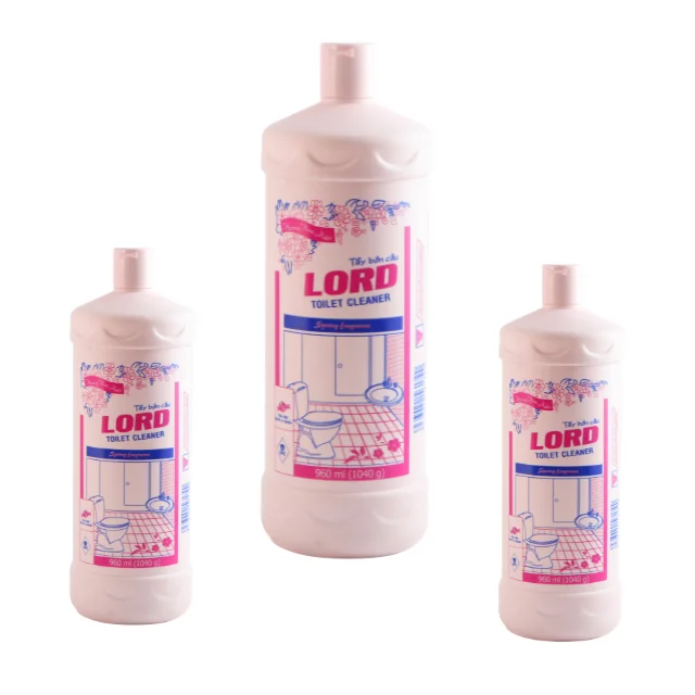 Detergent Lord Toilet Cleaner 960mlx12 Bottles Free Sample Vilaco Brand Home Cleaning Products Made In Vietnam