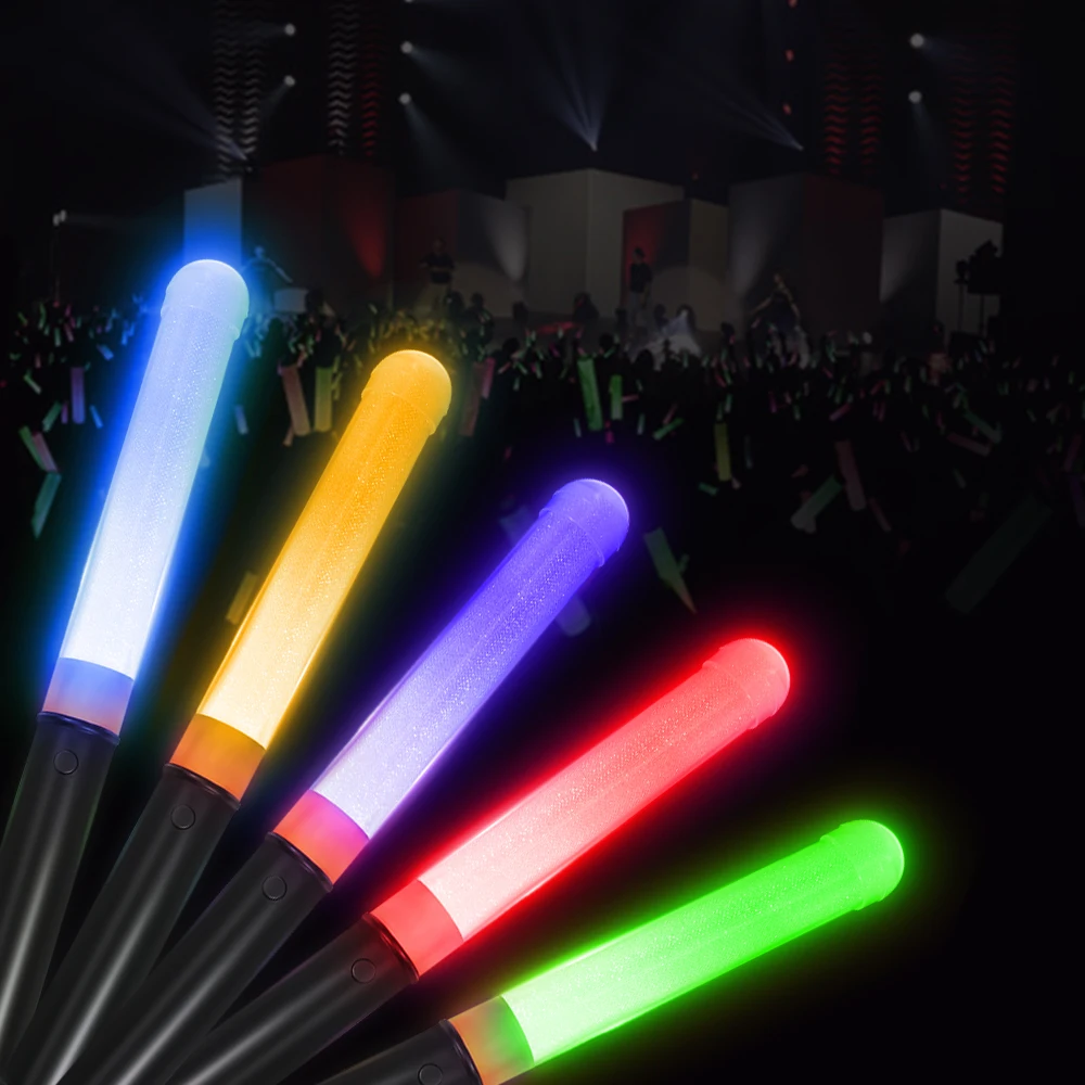 Светодиодные световые палочки RGB Lightsticks Up Rave аксессуары программируемые для вечеринки Свадебный концертный идол лайтстик