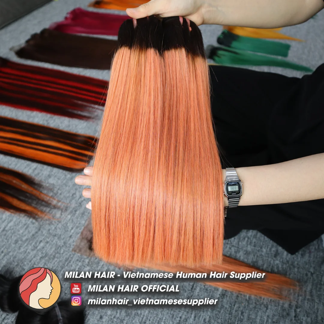 New Bone Straight Bundle 8 - 16 inch 100% Cuticle Aligned Hair, 100% Raw Vietnamese Hair Wholesale Price From Factory