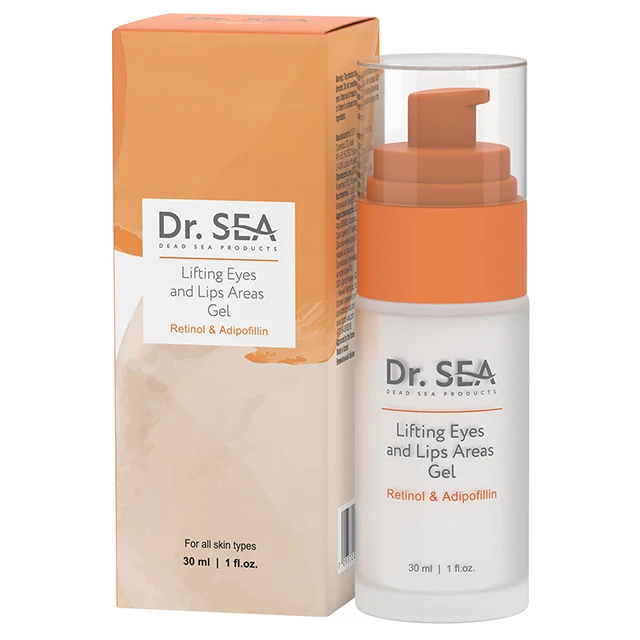 Dr.Sea Cosmetics Lifting Eye and Lips Areas Gel  with Retinol and Adipofillin Suitable For All Skin Types