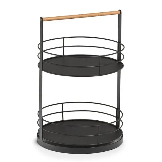 Decorative storage rack for dish and plate and all accessories of kitchen items wall hanging rack made of iron handicraft