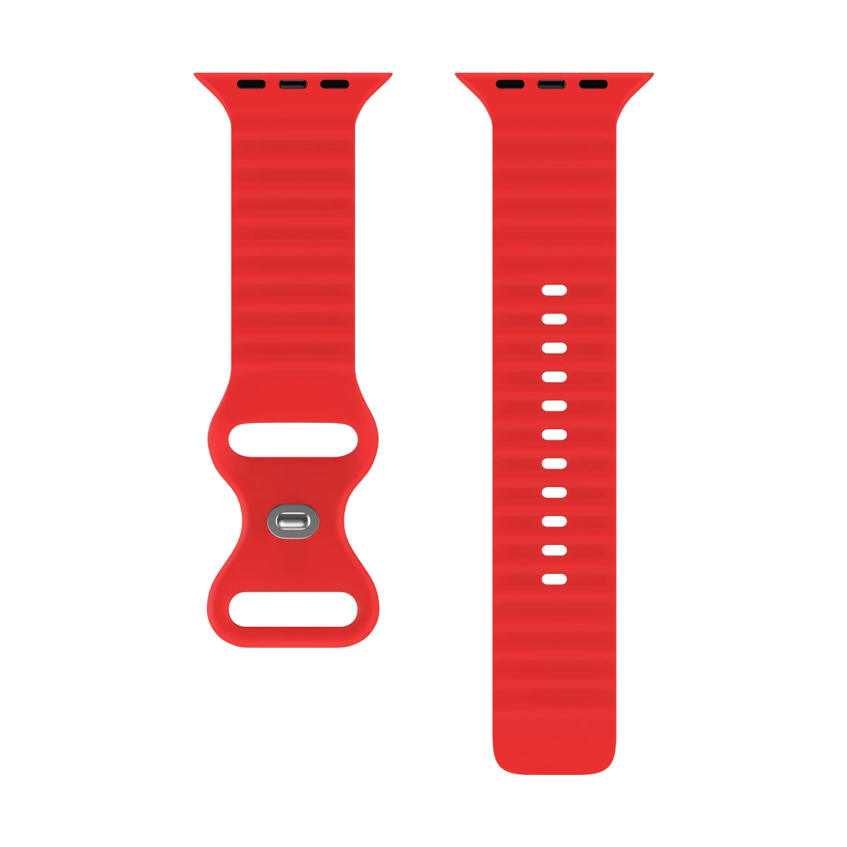 Coolyep Hot Selling sport Silicone Watch Band Replacement Band Watch Strap 40Mm 44Mm For Iwatch Series 6 Se