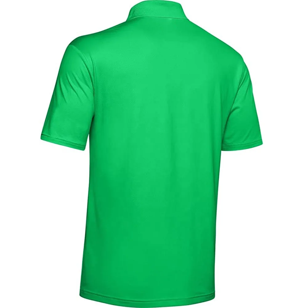 Мужская рубашка-поло для гольфа Импортная мягкая гладкая из 100% хлопка с текстурированной текстурой защитой от вмятин хорошее качество