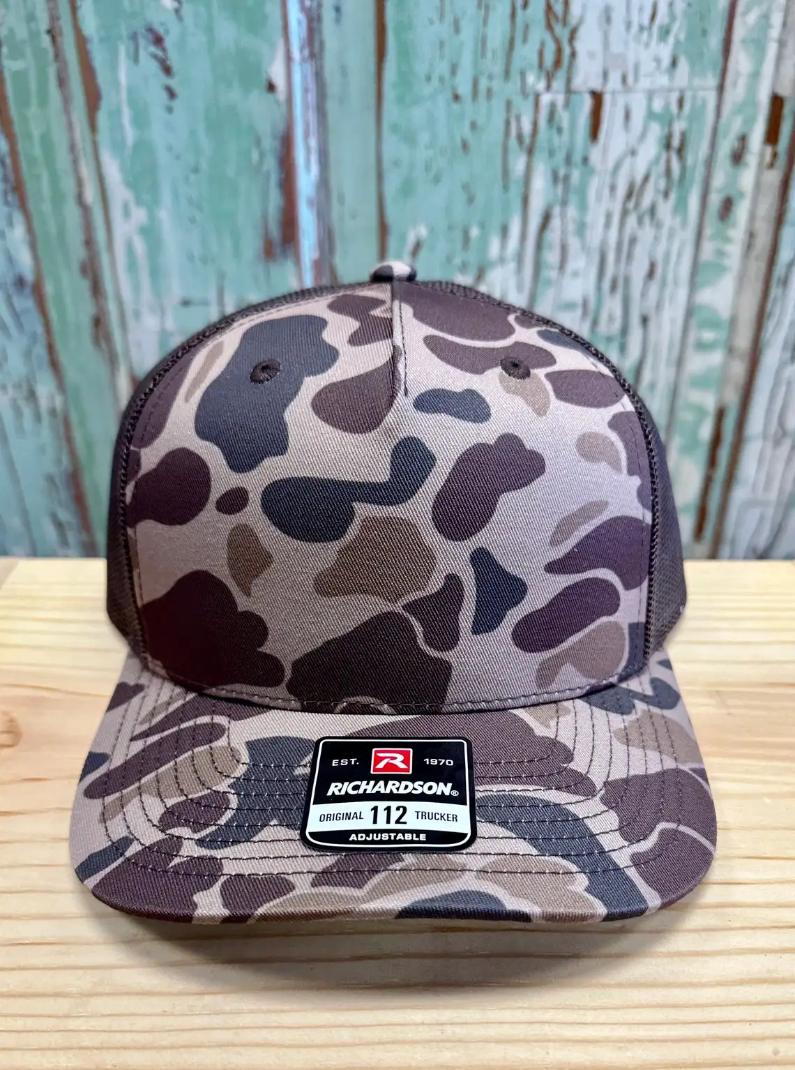 Wholesale Camo Richardson 112FP Trucker Hats Custom Your Logo Designs Embroidery Trucker Hat Gorras Mady By Vietnam Factory